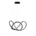 Lustra LED suspendata design modern APUS negru