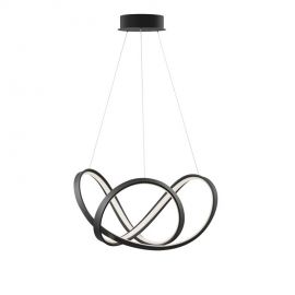 Candelabre, Lustre - Lustra LED suspendata design modern APUS negru
