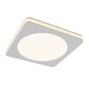 Spot LED incastrabil tavan fals Phanton alb, 9,5x9,5cm