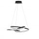Pendule, Lustre suspendate - Lustra LED suspendata design modern MENTON negru