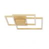 Lustra LED aplicata design modern geometric BILBAO 42W aurie