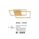 Lustre aplicate - Lustra LED aplicata design modern geometric BILBAO 42W aurie