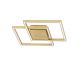 Lustra LED aplicata design modern geometric BILBAO 25W aurie