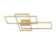 Lustre aplicate - Lustra LED aplicata design modern geometric BILBAO 55W aurie