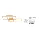 Lustre aplicate - Lustra LED aplicata design modern geometric BILBAO 55W aurie