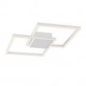 Lustra LED aplicata design modern geometric BILBAO 25W alba