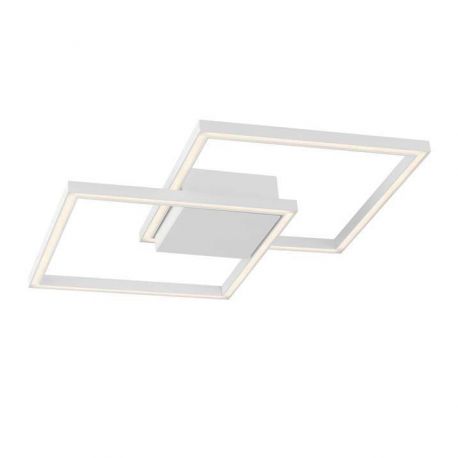 Lustre aplicate - Lustra LED aplicata design modern geometric BILBAO 25W alba