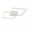 Lustra LED aplicata design modern geometric BILBAO 25W alba
