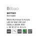Lustre aplicate - Lustra LED aplicata design modern geometric BILBAO 55W alba