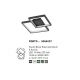 Lustre aplicate - Lustra LED aplicata design modern geometric ENIGMA 19W