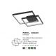 Lustre aplicate - Lustra LED aplicata design modern geometric ENIGMA 30W