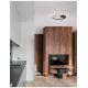 Lustre aplicate - Lustra LED aplicata design modern circular FULINE negru