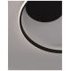 Lustre aplicate - Lustra LED aplicata design modern circular FULINE negru