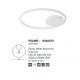 Lustre aplicate - Lustra LED aplicata design modern circular FULINE alba