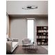 Lustre aplicate - Lustra LED aplicata design modern circular VIARREGIO negru