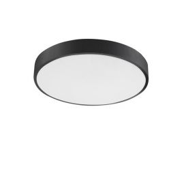 Plafoniere - Plafoniera LED moderna design slim 40cm HADON neagra