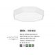 Plafoniere - Plafoniera LED moderna design slim EBEN alba