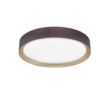 Plafoniere - Lustra LED moderna design slim Luton maro