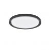 Plafoniera LED moderna design slim 46cm TROY negru