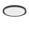 Plafoniera LED moderna design slim 56cm TROY negru
