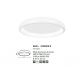 Plafoniere - Plafoniera LED moderna design slim 61cm ALBI alba