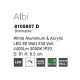 Lustre aplicate - Lustra LED aplicata moderna design slim 81cm ALBI alba