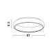 Lustre aplicate - Lustra LED aplicata moderna design slim 81cm ALBI alba