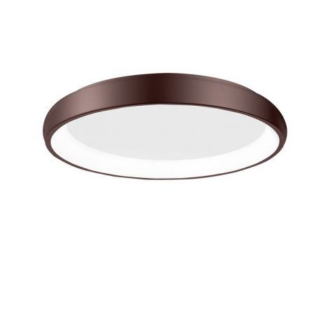 Plafoniere - Plafoniera LED moderna design slim 61cm ALBI maro