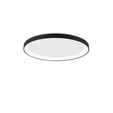 Plafoniere - Plafoniera LED moderna design slim 38cm PERTINO negru