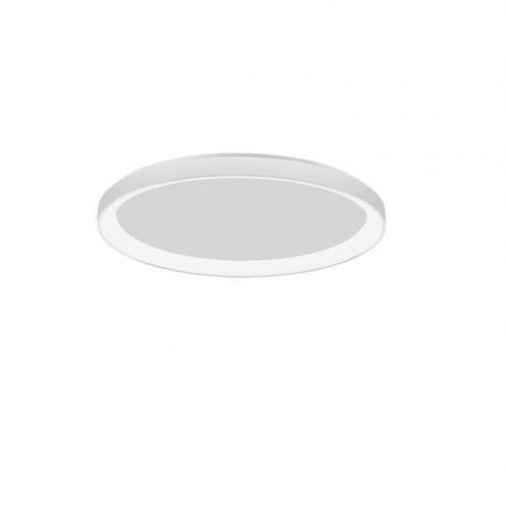 Plafoniere - Plafoniera LED moderna design slim 38cm PERTINO alba