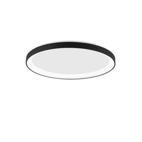 Plafoniere - Plafoniera LED moderna design slim 48cm PERTINO negru
