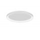 Plafoniere - Plafoniera LED moderna design slim 48cm PERTINO alba