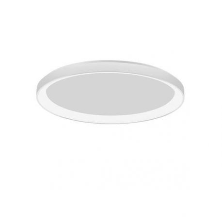 Plafoniere - Plafoniera LED moderna design slim 48cm PERTINO alba