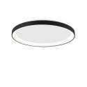 Lustra LED moderna aplicata design slim 58cm PERTINO negru