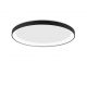 Lustre aplicate - Lustra LED moderna aplicata design slim 58cm PERTINO negru