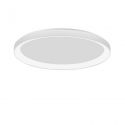 Lustra LED moderna aplicata design slim 58cm PERTINO alba