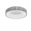 Plafoniera LED moderna 38cm RANDO THIN argintie