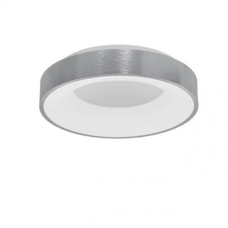 Plafoniere - Plafoniera LED moderna 38cm RANDO THIN argintie