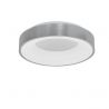 Plafoniera LED moderna 38cm RANDO THIN argintie