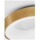 Plafoniere - Plafoniera LED moderna 38cm RANDO THIN aurie