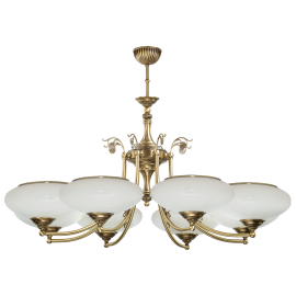 Candelabre, Lustre - Candelabru 8 brate design clasic realizat manual CASAMIA