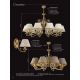 Candelabre, Lustre - Candelabru 10 brate design clasic realizat manual CASAMIA