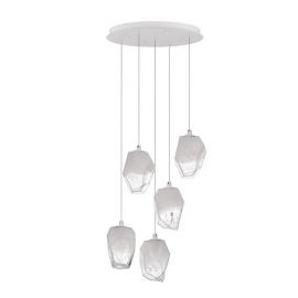Pendule, Lustre suspendate - Lustra suspendata design modern decorativ ICE 5L