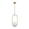 Lustra / Pendul design modern Obitar alama aurie