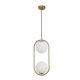 Pendule, Lustre suspendate - Lustra / Pendul design modern Obitar alama aurie