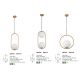 Pendule, Lustre suspendate - Lustra / Pendul design modern Obitar alama aurie