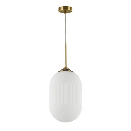 Pendule, Lustre suspendate - Lustra / Pendul design modern Athena II alama/alb