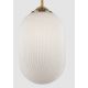 Pendule, Lustre suspendate - Lustra / Pendul design modern Athena II alama/alb