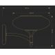 Aplice, corpuri de iluminat pentru pereti - Aplica design clasic realizata manual Decor