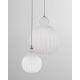 Pendule, Lustre suspendate - Lustra / Pendul design modern 28cm Odell alb